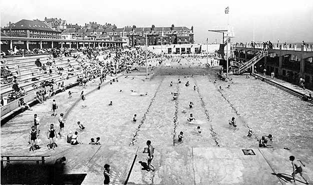 Bathing Pool - Hastings UK Photo Archive