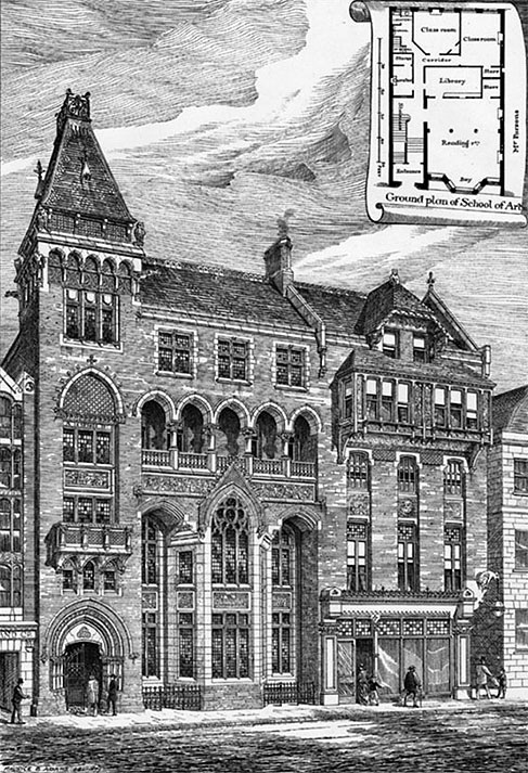 Brassey Institute Architects Drawing