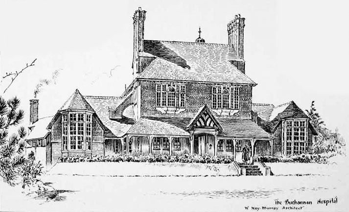 Buchanan Hospital Architects Drawing