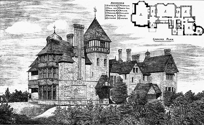 Sandrock House Architects Drawing