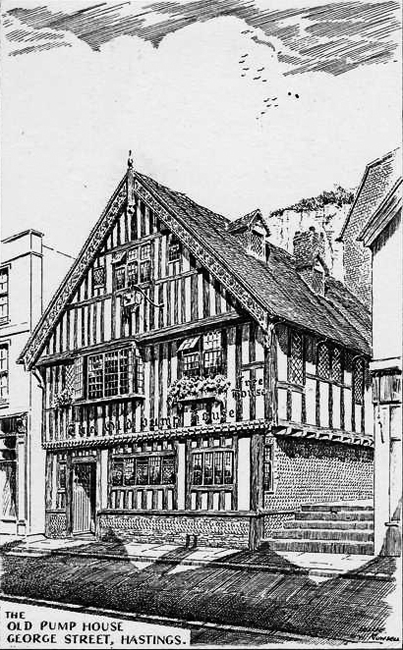 The Old Pump House Illustration