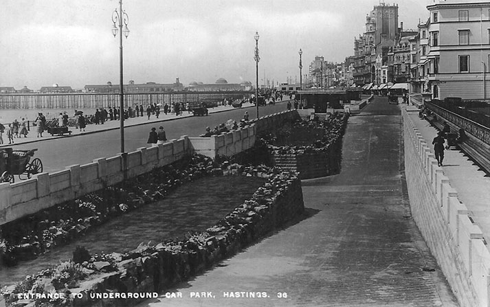 Underground Car Park Entrance
