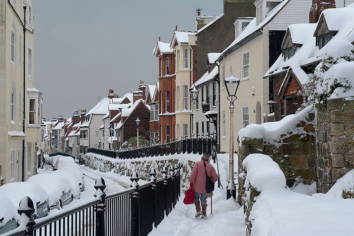 High Street in the Snow