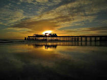 Hastings Pier Sunset